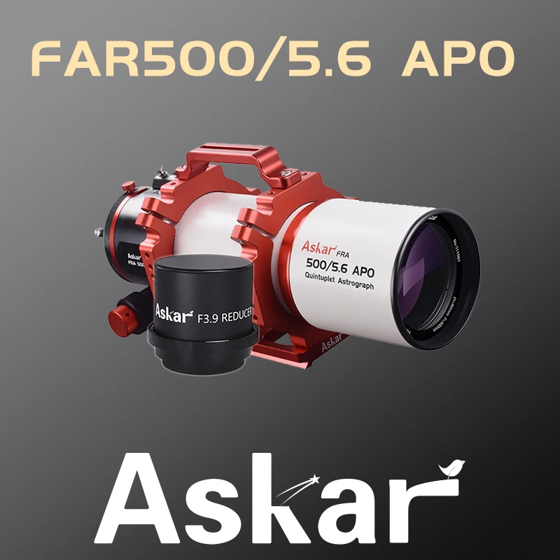 

Sharpstar Askar FRA 500/f5.6 APO Quintuplet Astrograph Photographic Star ED Lens 90mm Aperture (with F3.9 reducer)