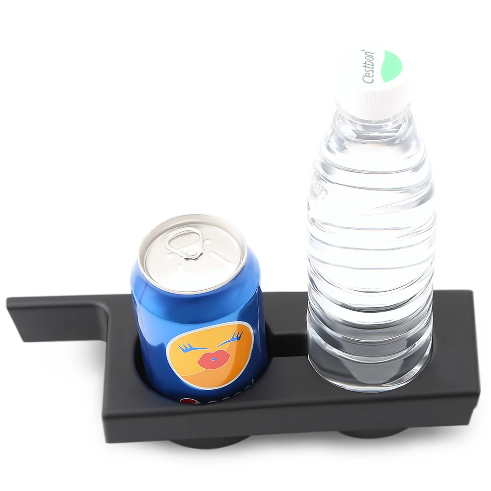 

Black Front Car Cup Holder Car Accessories for BMW E39 5-Series 1997-2003 Plastic Black Portable Car Front Cup Holder