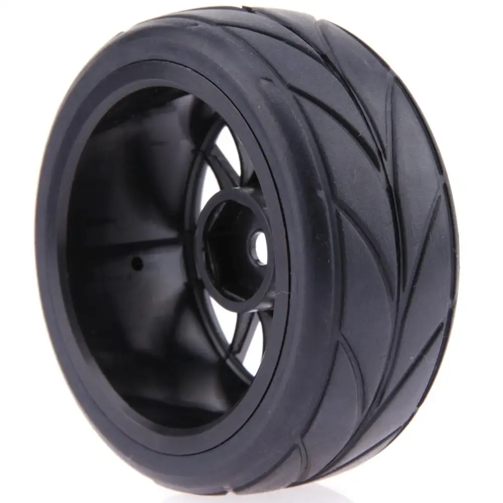 

4pcs RC On Road Car Rubber Tires for 1/10 Universal Car Redcat Traxxas