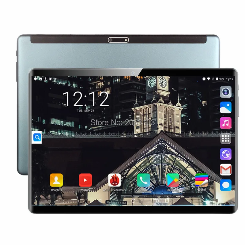 2020 супер планшет 64G глобальная Bluetooth Wi Fi Android 9 0 10 дюймов четыре ядра 6 ГБ ОЗУ 64 Гб