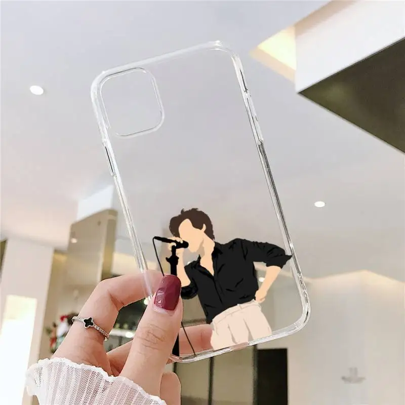 

Harry Styles Treat People With Kindness Phone Case Transparent For iphone 5 6 7 8 11 12 s c se plus mini x xs xr pro max soft