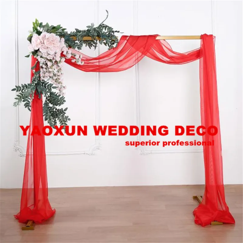 Шифоновая Свадебная драпировка в виде арки Ширина 1 5 м|Фоны для вечеринки| |