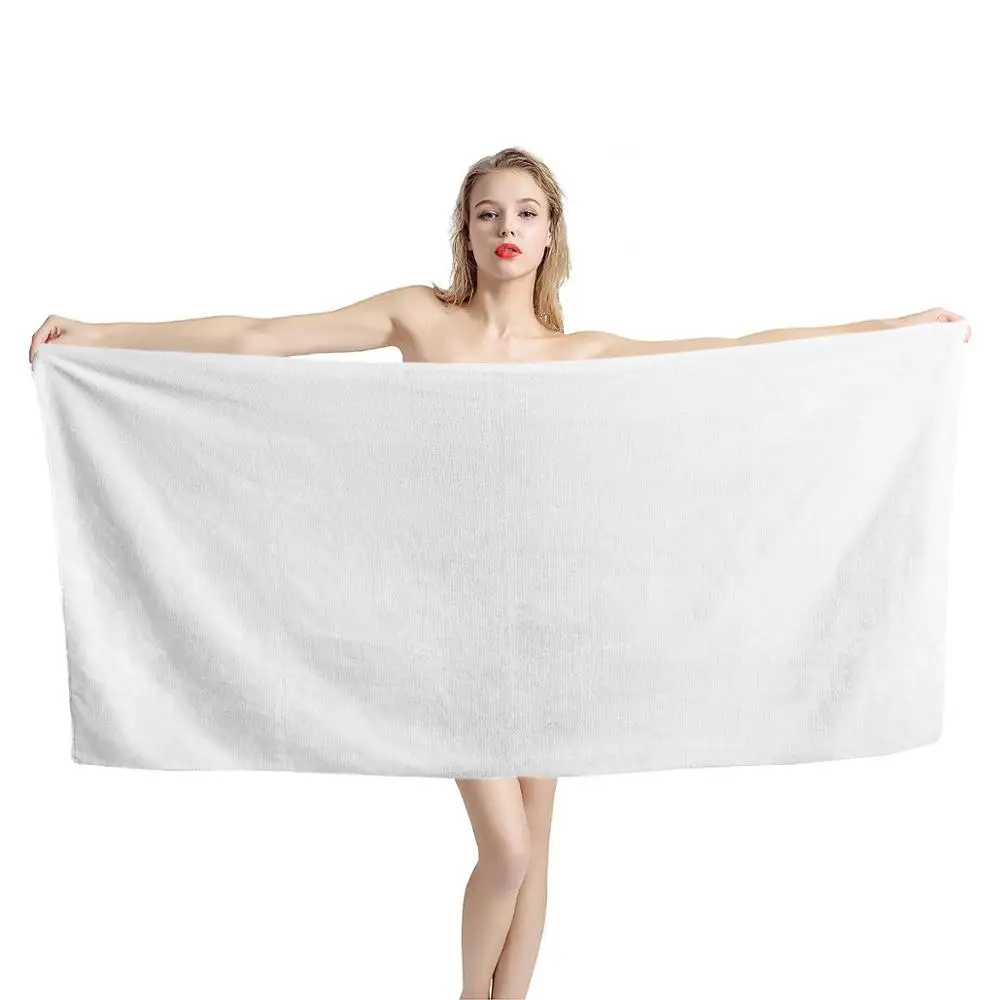 Пляжное полотенце из микрофибры HUGSIDEA 150 х75 см очень мягкое спортивное с