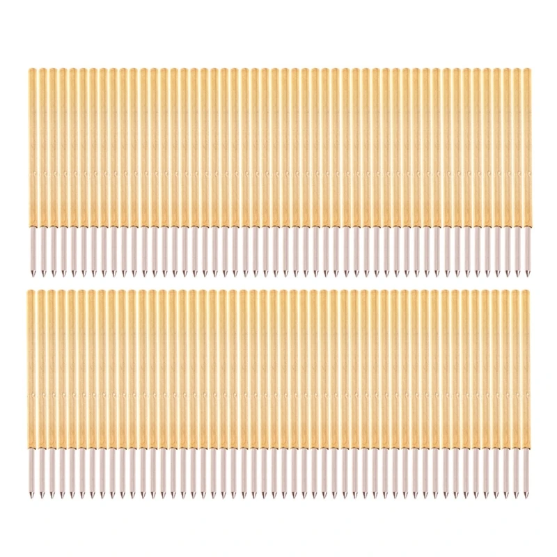 

2021 New 100 Pcs Spring Test Probe Pogo Pin P100-B1 Dia 1.36mm Length 33.35mm