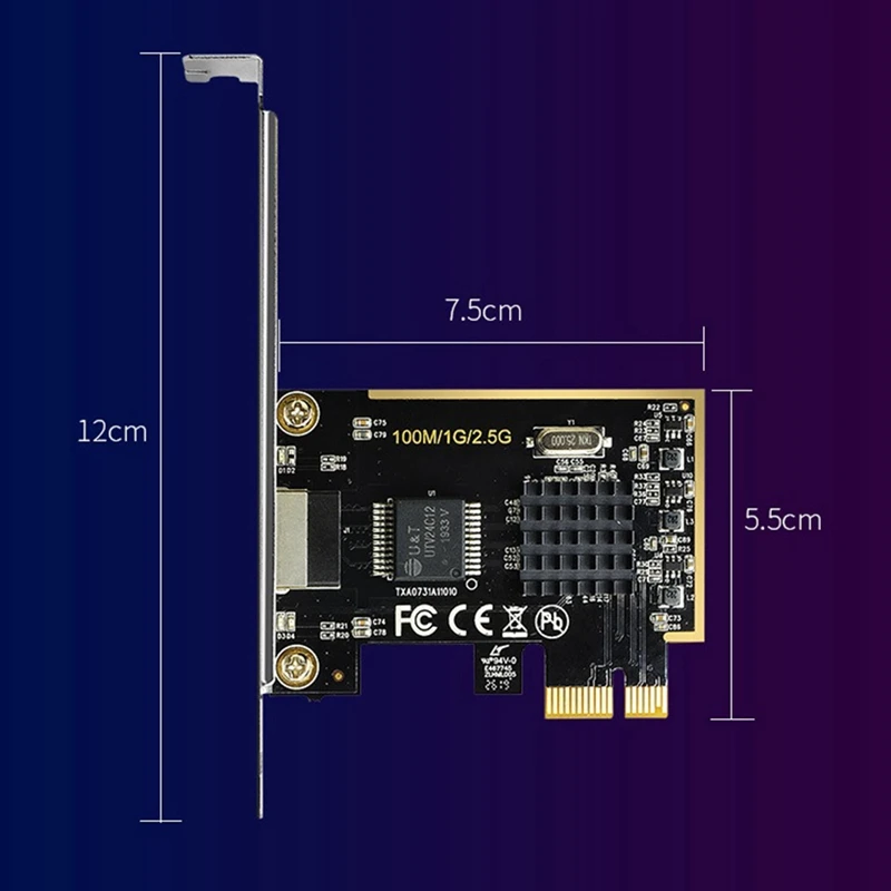 

Gigabit Computer Network Card High-Speed Built-in Wireless Wifi Receiver PCIE Desktop Network Card