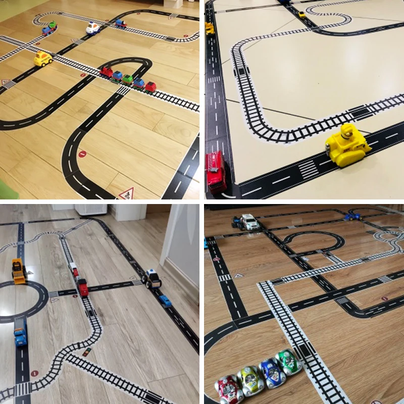 MiDeer Детские Классические игрушки дорожная лента без следа воображение дорога