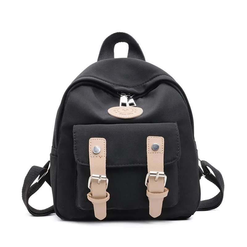 

2021 Backpack Women Backpack Solid Color Women Shoulder Bag Fashion School Bag For Teenage Girl Children School Backpacks Female