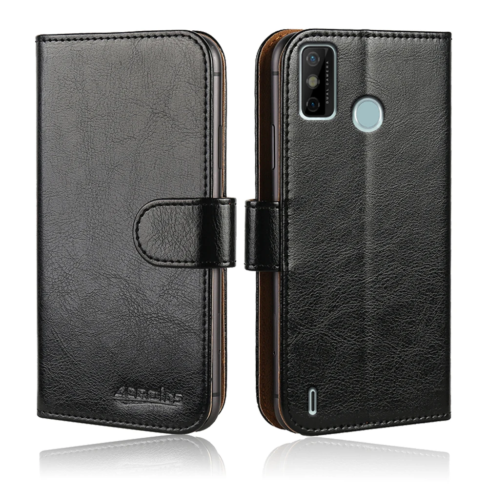 Роскошный кожаный чехол-книжка для Tecno Spark 6 Go чехол Tecno Spark 6 Go задний Чехол s кошелек Чехол