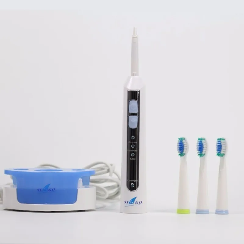 Sonic Electric Toothbrush for Adults Cordless Toothbrushes IPX7 Waterproof 3 Brush Head Smart Timer Tooth Teeth Whitening | Бытовая