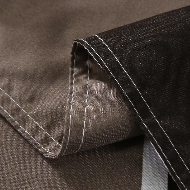 Постельное белье простое Коричневое постельное с геометрическим рисунком