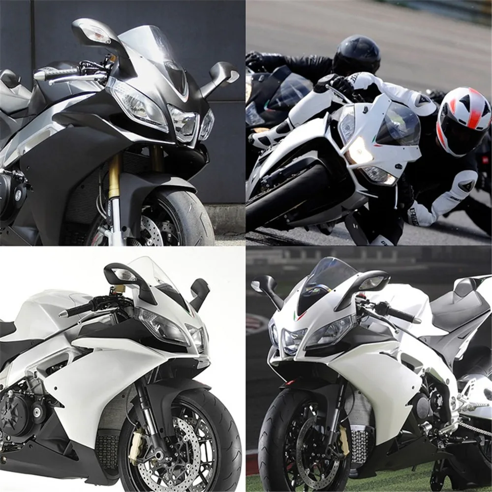 Черный лобовое стекло Motorcylce RSV 4 для Aprilia RSV4 R RSV4R RS4 125 50 2009 2010 2011 2012 2013 2014 2015 2016 |
