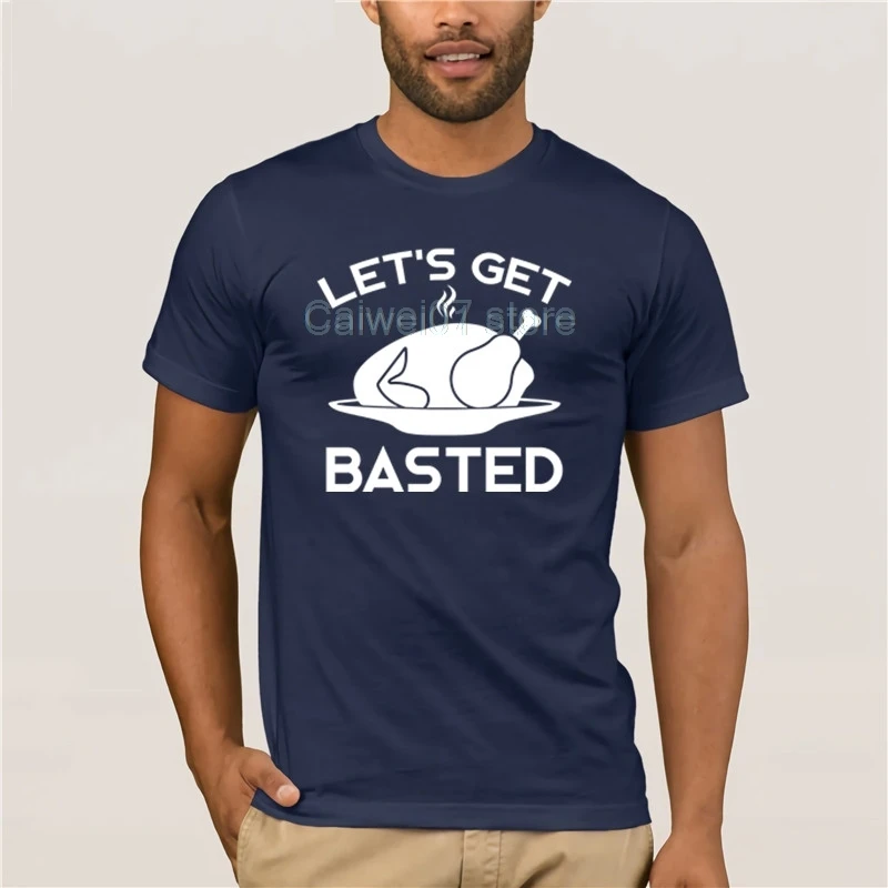 Модная хлопковая футболка 2019 года с надписью получить Let GeT Basted на День
