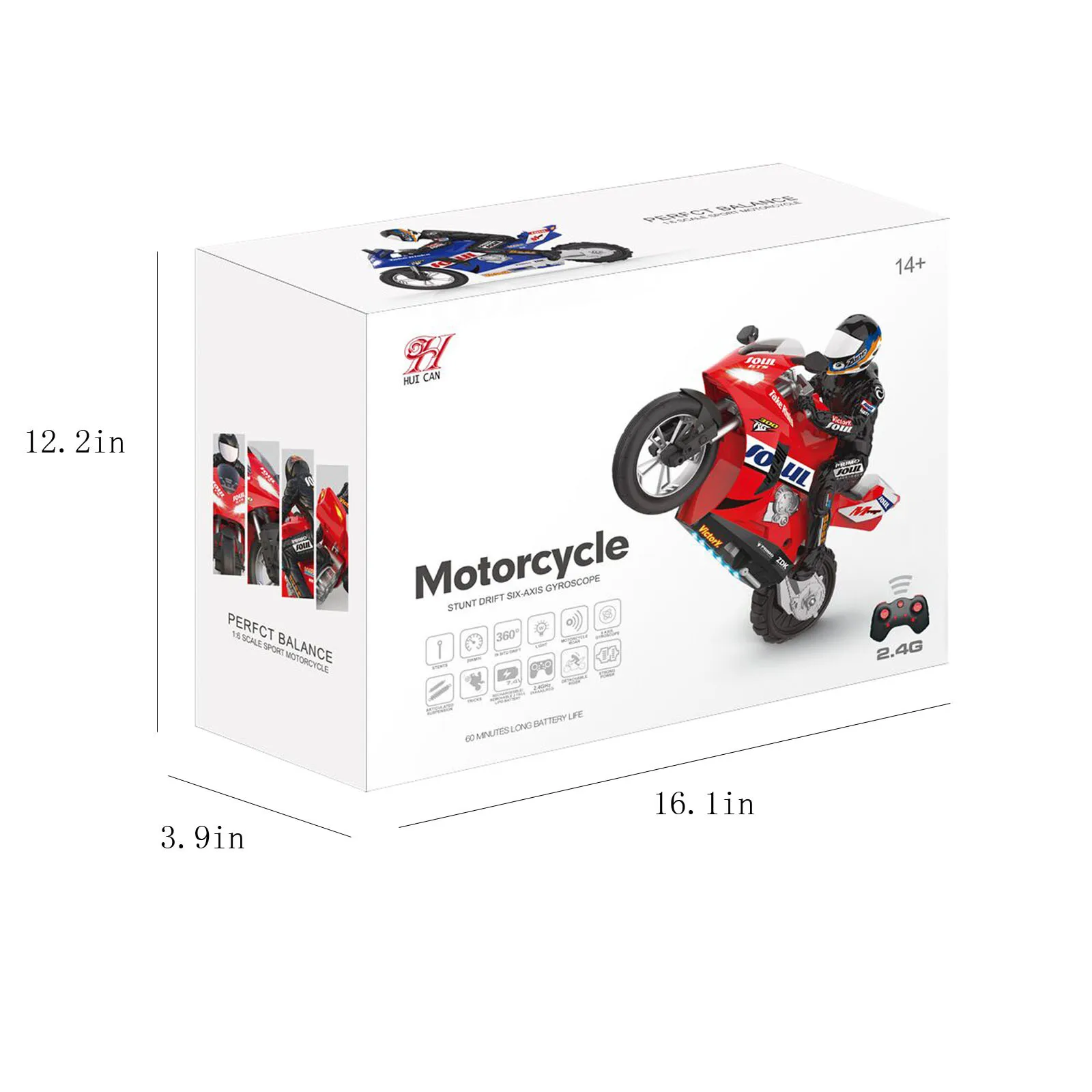 

1/6 Self-Balancing RC Motorcycle Cars Remote Control Car Drift Boy Toy Motorbike rc car remote control car wltoys