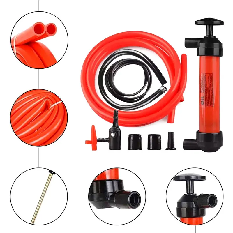 1 комплект Портативный Ручной Масляный Насос Сифон автомобильный Шланг Для