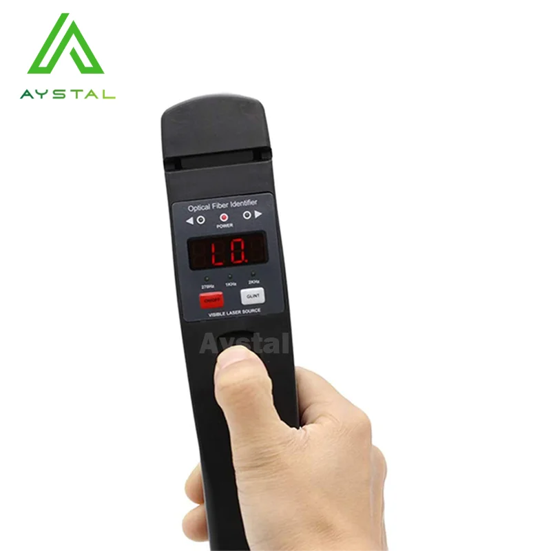 Free Shipping JW3306D Fiber Optic Identifier Live Fiber Optical Identifier with Built in Visual Fault Locator