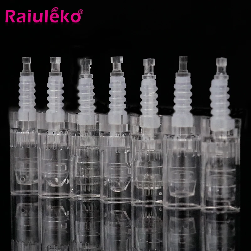 100/50 шт винт байонетный картридж Замена для дермы Инструмент иглы 9 Pin/ 12 Pin/36 Nano