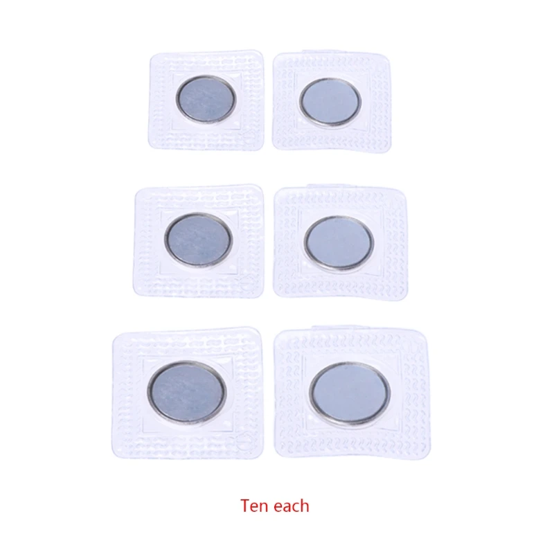 

10 Sets Invisible Hidden Sew Magnetic Snap Magnet Fastener For Handbag Clothing