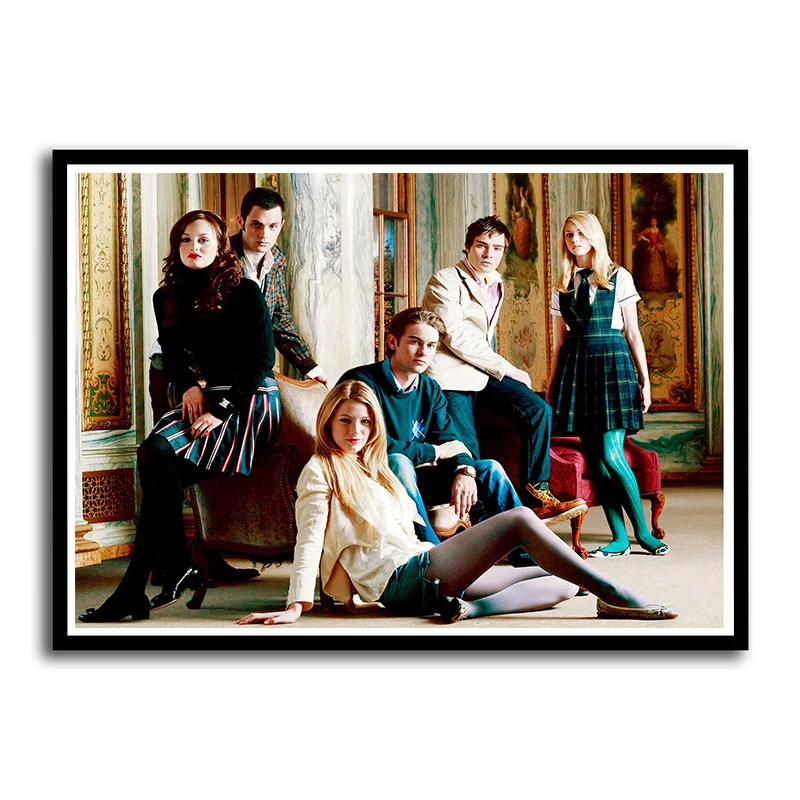 

Gossip Girl Posters Movie White Coated Paper Prints High Definition Clear Image Home Decoration Livingroom Bedroom Bar