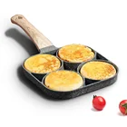 Сковорода Омлет антипригарное блинное устройство с четырьмя отверстиями для яиц Блинная сковорода для стейка сковорода для завтрака кухонная посуда кухонные аксессуары Gargets