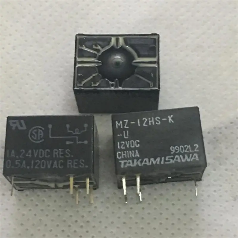 

В наличии реле Φ-U MZ-12HS-K 1A 5PIN