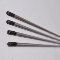 new arrival 4pcsx9teeth8mm thick 762mm long drive shaft for 26mm tubegrass trimmerbrush cutterreplacement parts
