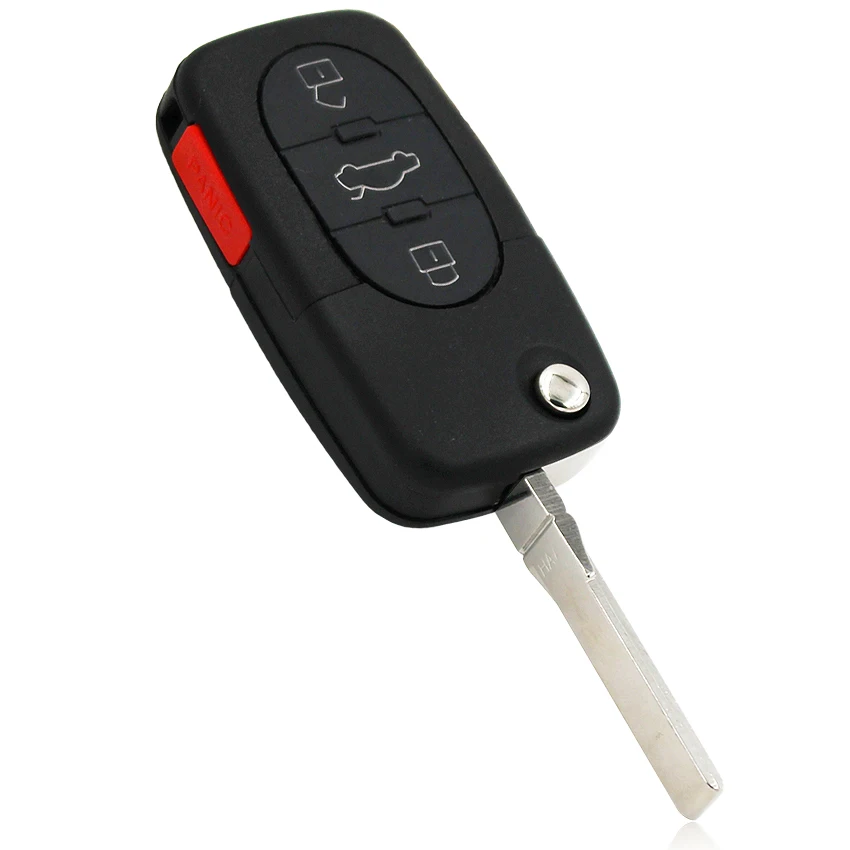 3 + 1 кнопки 315 МГц флип пульт дистанционного управления брелок 4 с чипом ID48 4D0 837 231