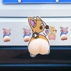 Мягкая резиновая накладка для защиты стен, 2 шт., самоклеящаяся дверная накладка, мультяшное животное, наклейка на крыло двери автомобиля, лента для предотвращения столкновений