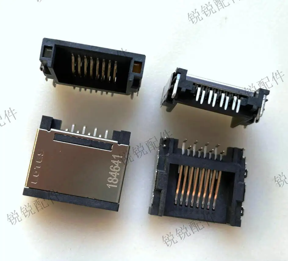

Для LOTES RJ45 разъем для кабеля ноутбука интерфейсная розетка половина so 12pin