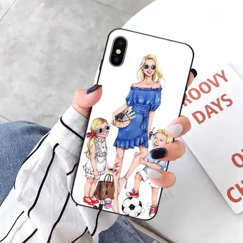 

mama Phone Case for iPhone 11 12 mini pro XS MAX 8 7 6 6S Plus X 5S SE 2020 XR