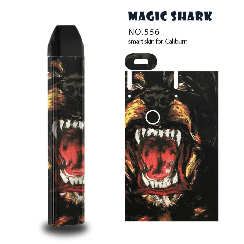 Чехол Magic Shark Skull Deadpool Venum Spider Man чехол Железный человек пленка для кожи Uwell Caliburn