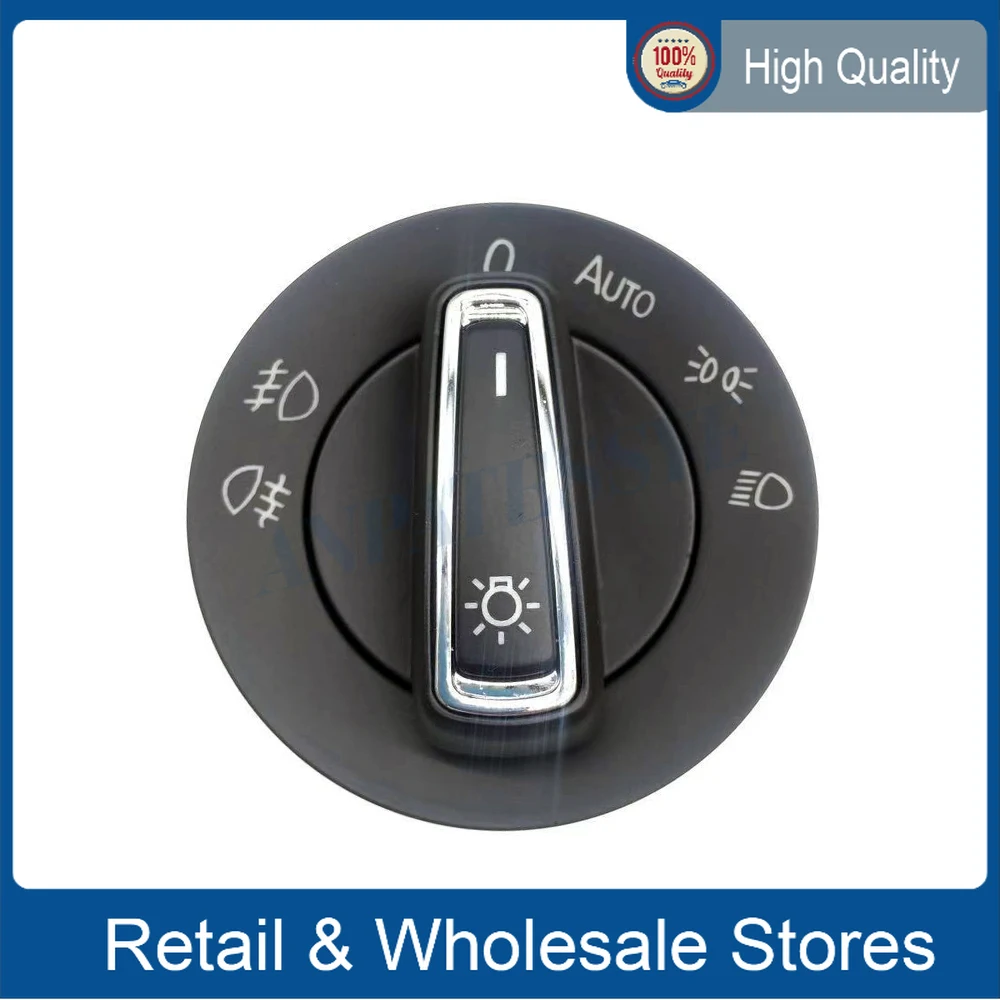 

18D 941 431 6RD 941 431 Chrome Automatic Light Sensing Headlight Switch for VW 2015- Tiguan LAVIDA polo 2016 passat