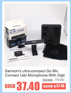 Студийный конденсаторный usb-микрофон Supercardiod Samson C01u Pro с треногой и пс01 микрофоном поп-фильтр экран для уменьшения плотивов