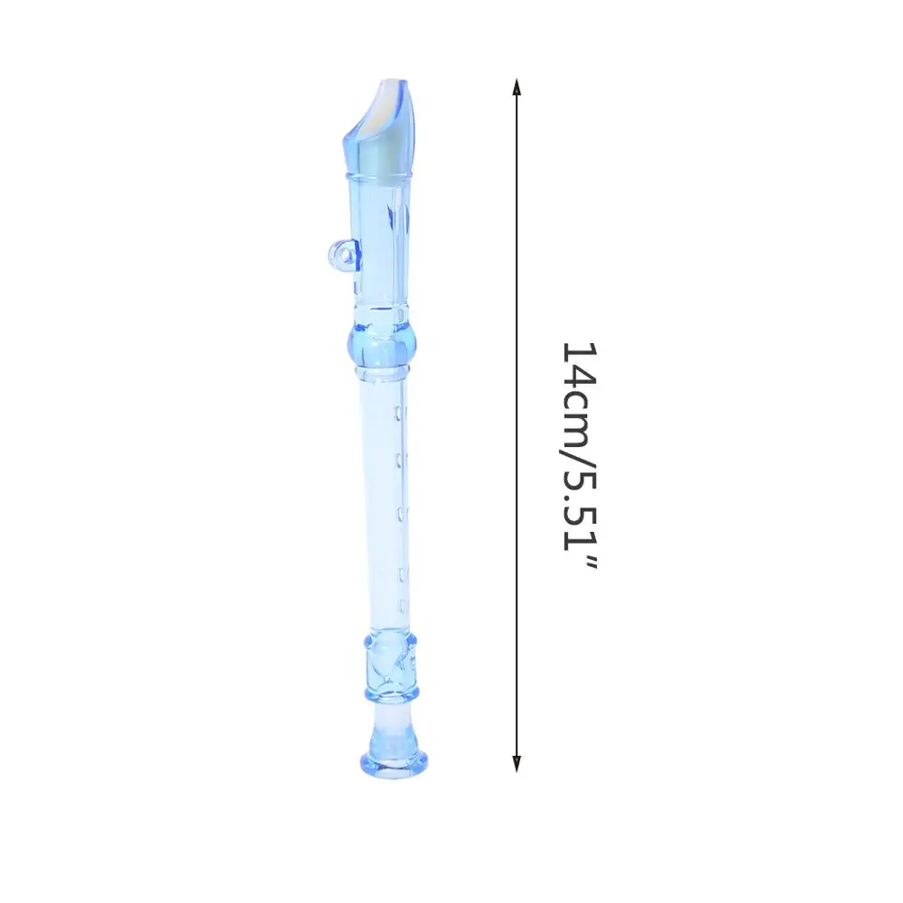Пластиковый диктофон для музыкальных инструментов флейта с 6 отверстиями