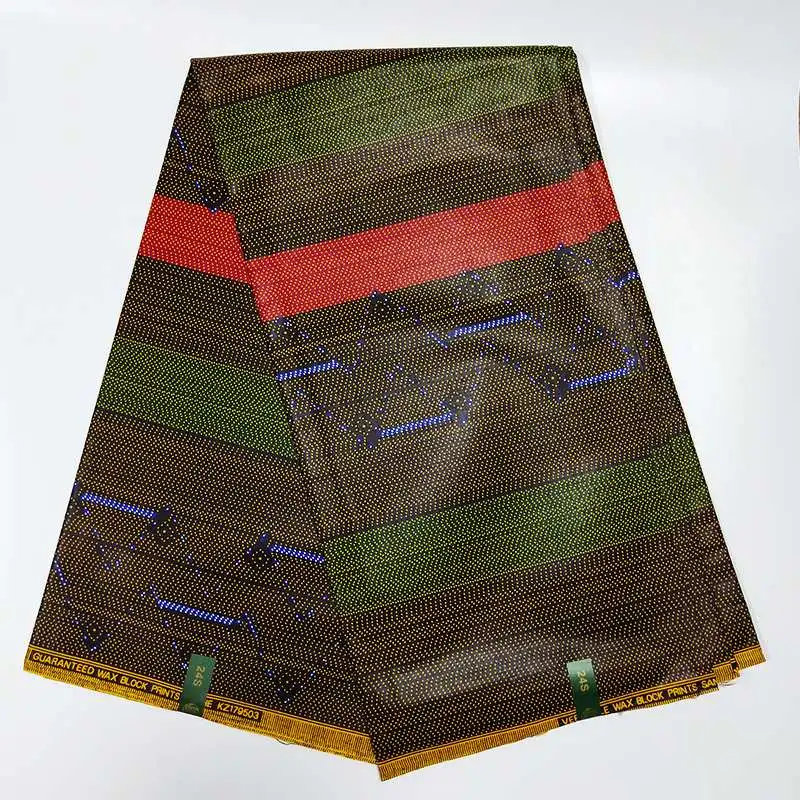 

Promotion african veritable ankara real wax print fabric african printed fabric 100% cotton Nigeria ankara by 6 yards/lots PR054