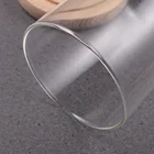 Стеклянная крышка 10x16 см с микро-пейзажем вечный прозрачный цветок яркое покрытие стеклянный купол на деревянной основе для хвалента