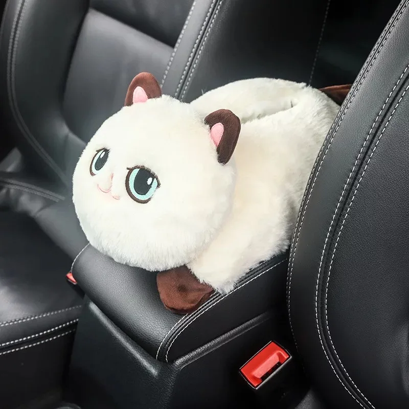 Napkin Cat Tissue Box Car Holder Cute Cartoon Seat Back Hanging Container For Handkerchiefs | Автомобили и мотоциклы