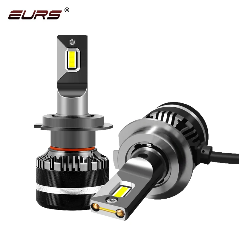 

EURS High Power H7 Led h4 car Headlight bulbs hi/lo beam 130W 16000LM H11 led 9005 9006 Auto Fog Lamps H1 Canbus Car styling