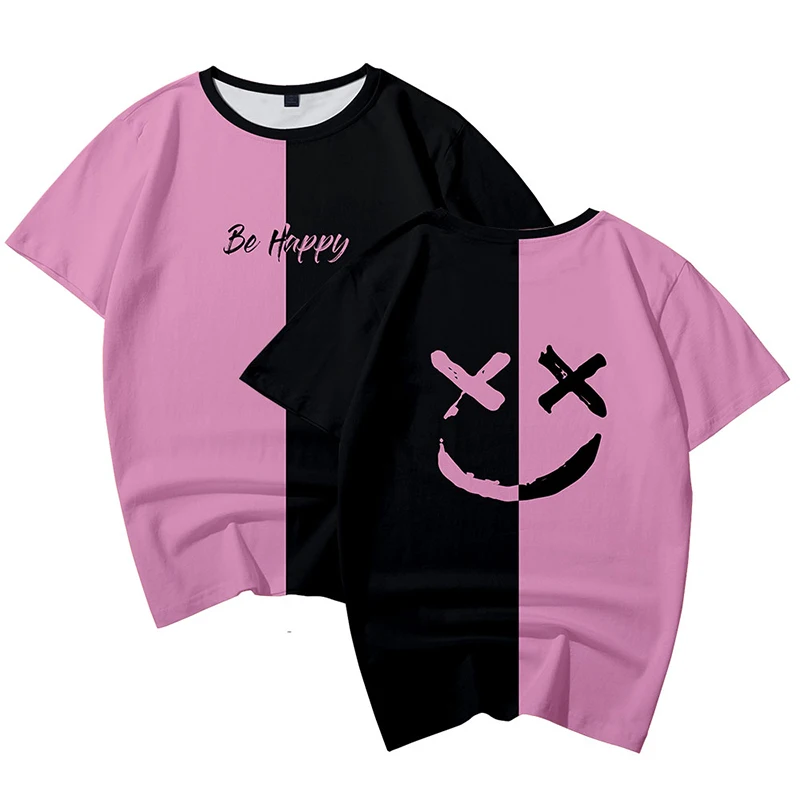 Модные Be Happy рисунок со смайликом толстовки с капюшоном и принтом для женщин/для
