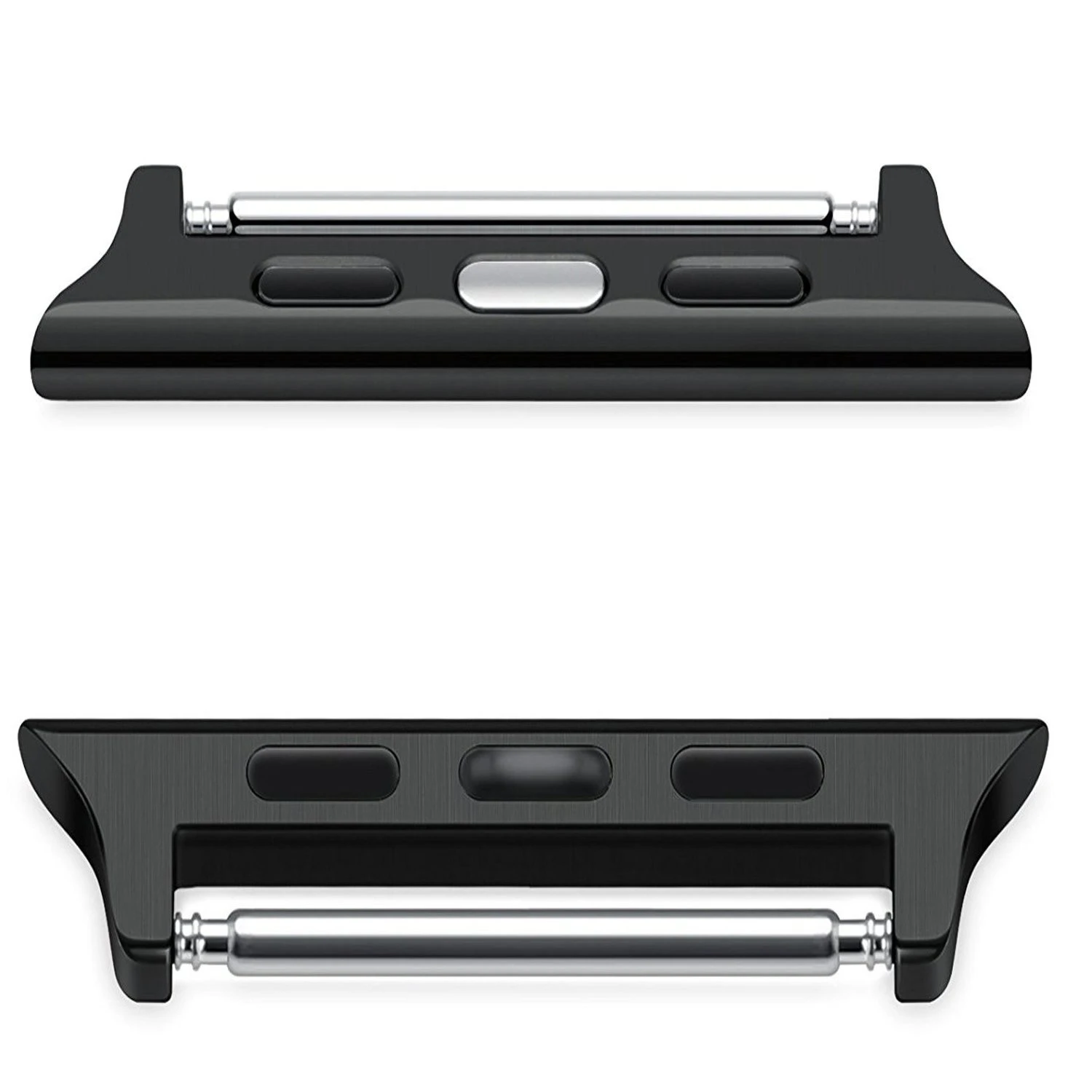 Металлический адаптер с застежкой для apple watch band 44 мм 6 5 iwatch series 4 3 2 Аксессуары 42 40 38