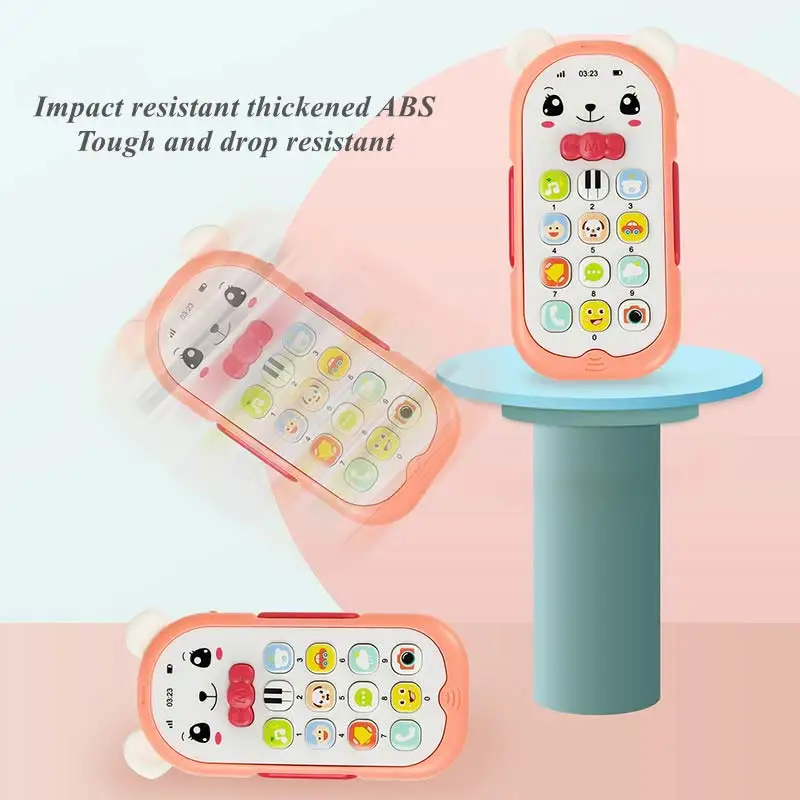 Детский телефон игрушка мобильный обучающая машина для раннего развития детские