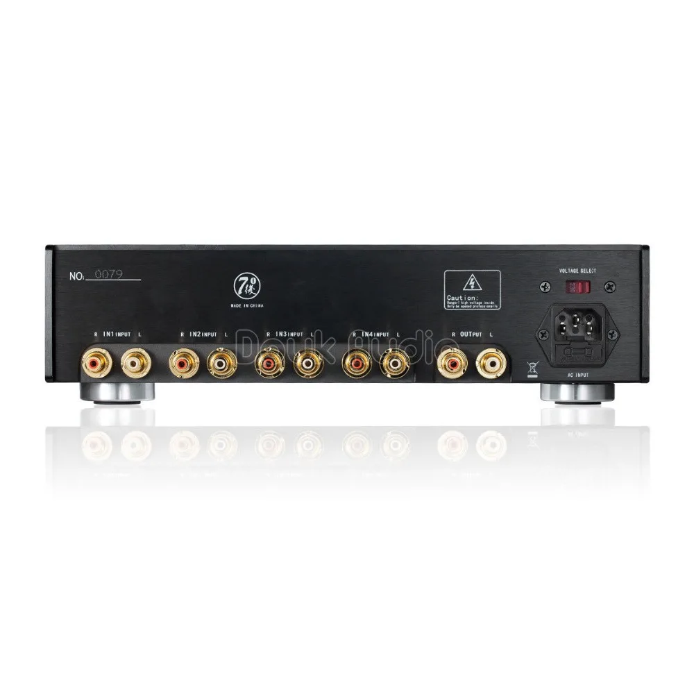 Douk Audio GE5670 предусилитель клапана Hi-Fi стерео Audiophile класса A одиночный предусилитель