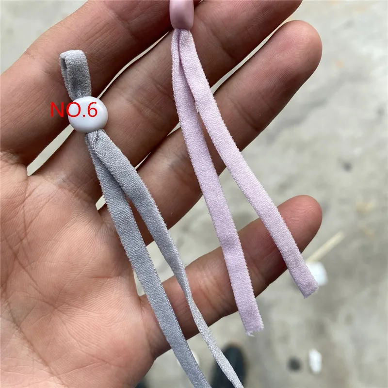 50 шт. ширина 5 мм резинка повязка для ушей регулируемые силиконовые кнопки пряжки