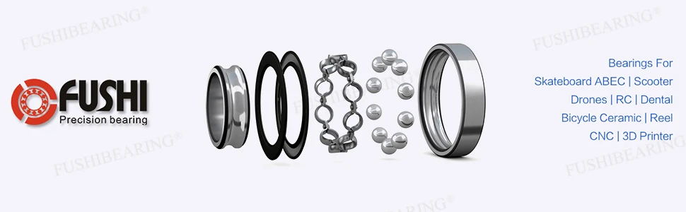 R8RS Lager Zoll Größe 1/2"x1-1/8"x5/16" Chromstahl Material R8 2RS für Rollstuhlschleifrad oder Kinderwagenmotor – Detail 1