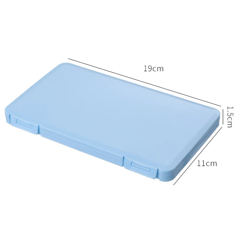 

Fashion Portable Mask Case Household Moisture-proof Mask Box Go out Dustproof Storage Mask Container Organizer Holder