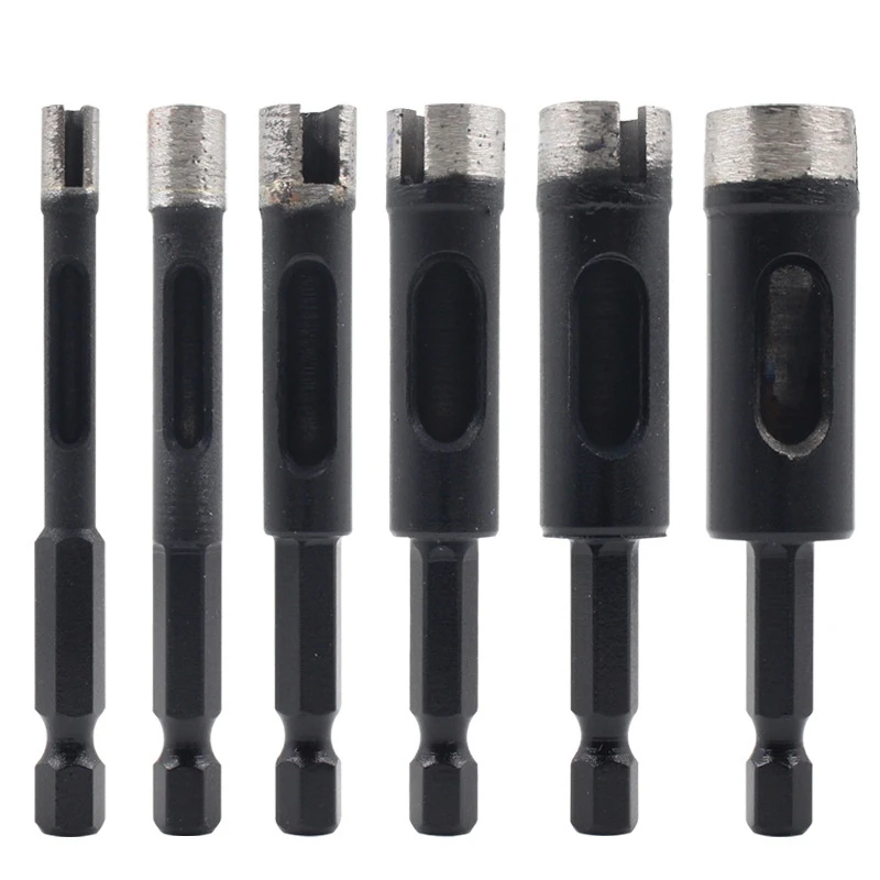 

6 шт. 6-16 мм шестигранный хвостовик открывалка для отверстий из спеченного мрамора гранита алмазные сверла для керамической плитки CNIM Лидер ...