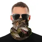 Волк шарф с животными, маска для лица, маска для лица для мужчин и женщин Модные шею воротник бандана универсальность повязка на голову езда на велосипеде для пеших прогулок