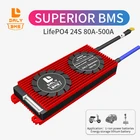 Умная Система управления аккумуляторной батареей 3,2 В LiFePO4 24S Bluetooth BMS 72 в 30A 40A 50A 80A 100A 120A 150A 200A 500A с балансом