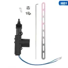 Релиз для открывания автомобильных центральная система запирания дверей 2 провода видео-телефон двери Одноместный пистолет Тип мотора дверной замок для двери кузова кабель с разъемами для LF LIFAN X60 для багажника