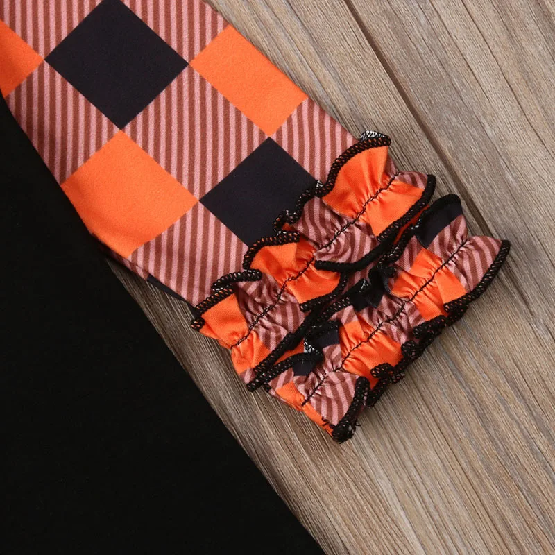 PUDCOCO/Коллекция 2019 года одежда на Хэллоуин Детские хлопковые футболки для девочек