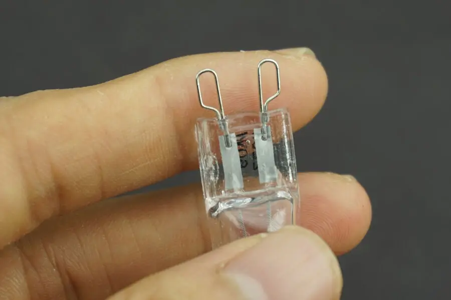 220 В галогенные G9 Pin прозрачные лампочки энергосберегающие лампы 25 Вт 40 60